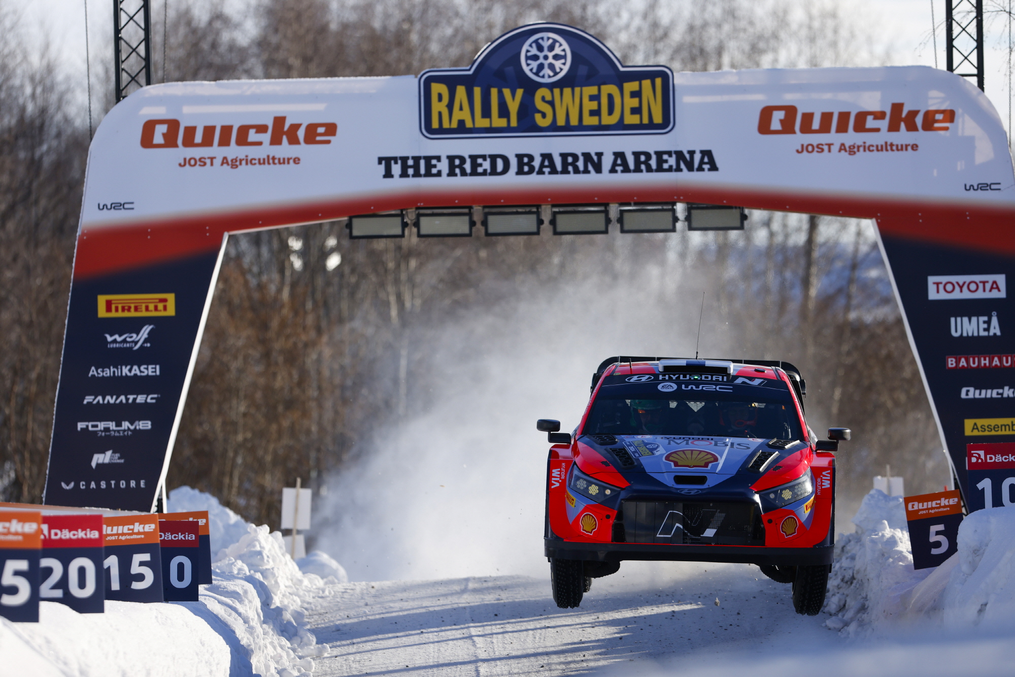 현대차 월드랠리팀, 2024 WRC 스웨덴 랠리 우승하며, 쾌조의 2연승 기록